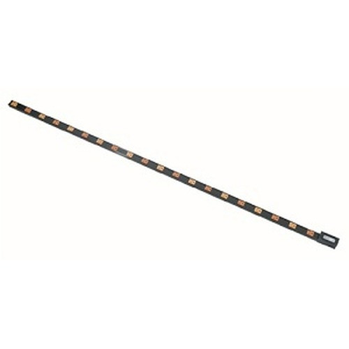 Middle Atlantic 20 Outlet Single/Dual 15 AMP Circuit Thin Power Strip w/ JBox ISO Ground Configurable Fits Racks that Accept ft. Pft. Power