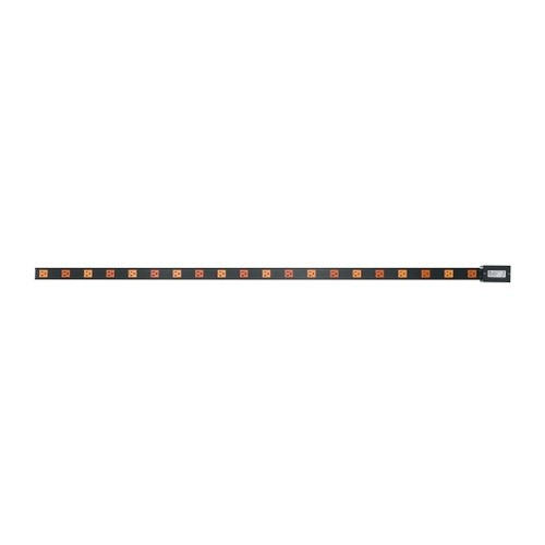 Middle Atlantic 20 Outlet Single/Dual 20 AMP Circuit Thin Power Strip w/ JBox ISO Ground Configurable Fits Racks that Accept ft. Pft. Power