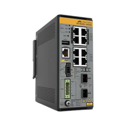 Hanwha AT-IE220-10GHX-980 Industrial PoE++ Switch