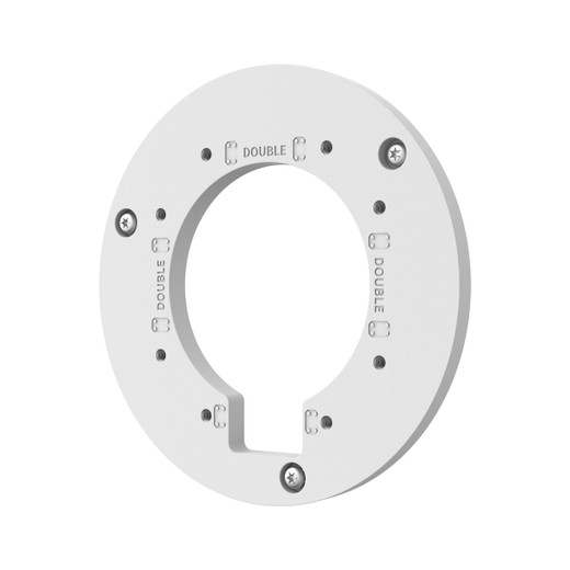 Hanwha SBD-137WMA Wall Adapter Plate White
