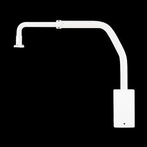 Hanwha SBP-156LMW White Telescoping Parapet Mount