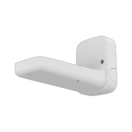 SBP-187WMW white mounting pole bracket installation angle detail