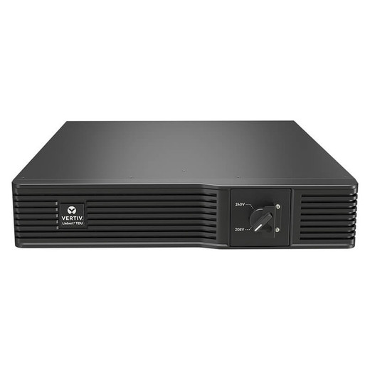 Vertiv Liebert TDU 2U Rack Mount Stepdown Transformer, L6-20 Input, (8) 5-15/20R, (2) L