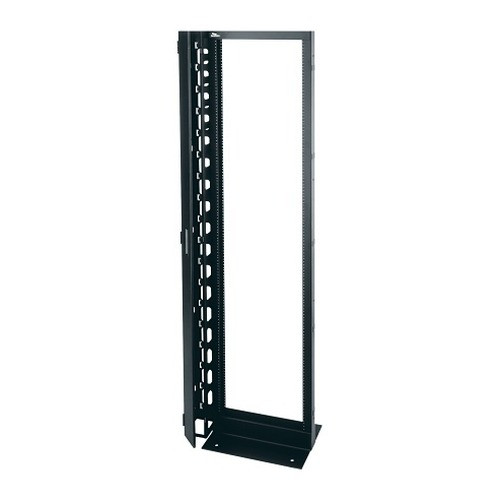Middle Atlantic 45in. SPACE (78 3/4in. ) ALUMINUM OPEN FRAME RACK BLACK FINISH 12-24 THREAD
