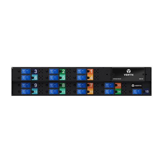 Vertiv Rpdu Basic Upgradeable 80A 277/480V WYE 66.4KW Horizontal (15) Anderson 2