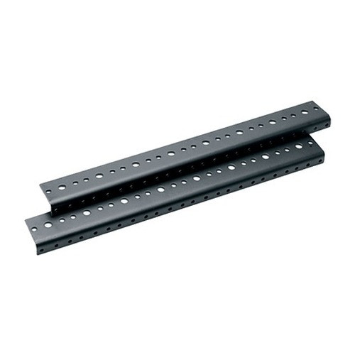 Middle Atlantic Pair 6 Space (10 1/2in. ) Full Hole Rackrail Black E-Coat finish