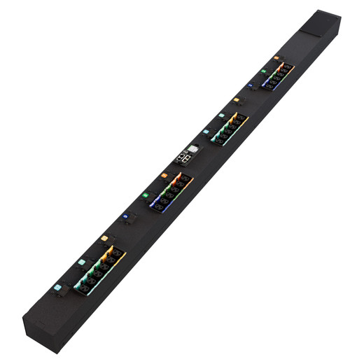 Vertiv Rpdu, Monitored Unit Level, 60A, 208V Delta, 28.8KW, Vertical, (24) Combination