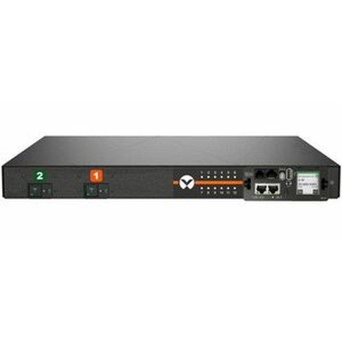 Vertiv Rpdu, Monitored Outlet Level EC, 30A, 120V, 2.8KW, Horizontal, (12) NEMA 5-20R,