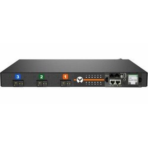 Vertiv Rpdu, Monitored Outlet Level EC, 30A, 120/208V WYE, 8.6KW, Horizontal, (12) Comb