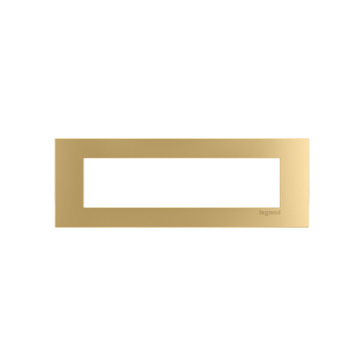 Middle Atlantic 4 Gang Trim Plate Brass - TRIM4-BR