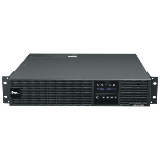 Middle Atlantic Premium Online Series UPS Backup Power 2RU 1500VA - UPS-OL1500R