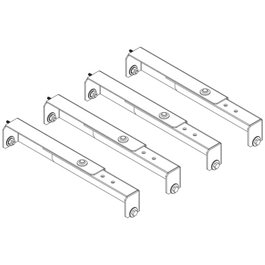 Vertiv Variable Spacer KIT for Racks 9 to 14 in - VSBK9-14