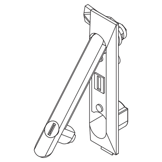 Vertiv Swing Handle W TWO Keys and KEY Code - XHGLCC-SKC
