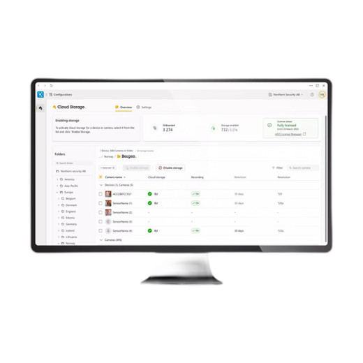 Axis Axis Camera Station Cloud Storage 03148-001