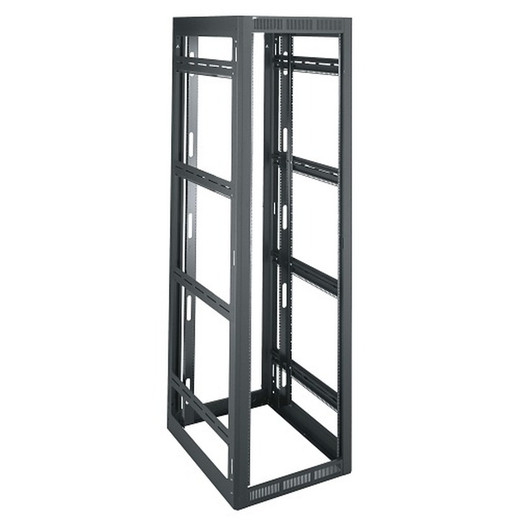 Middle Atlantic 44 Space (77in. ) 32in. Deep Gangable Rack Without Rear Door Black ***Drop Ship Only***
