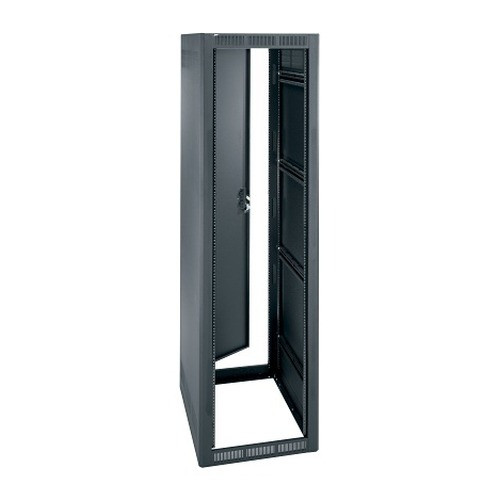 Middle Atlantic 44 Space (77in. ) 27in. Deep Stand Alone Rack with Rear Door Black ***Drop Ship Only***