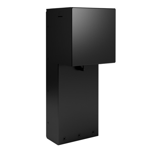 Middle Atlantic Power Pedestal 2G Black Cover 16IN - XPP2G16C-BK