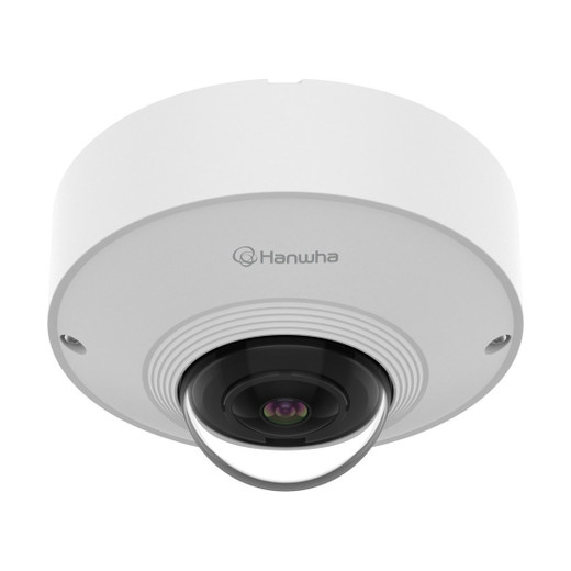 Hanwha QNF-C9010V 12MP Outdoor AI Fisheye Camera