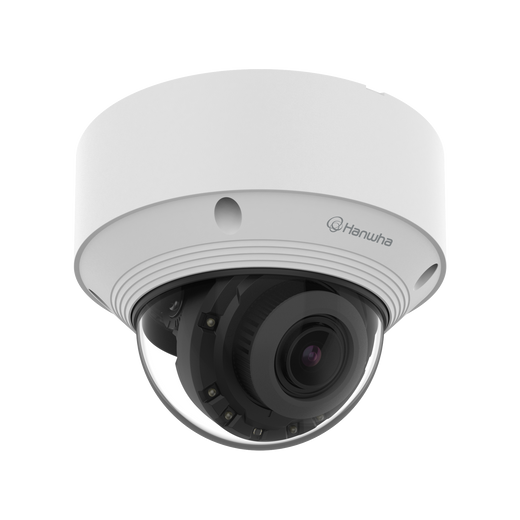 Hanwha QNV-C6083R (2MP) Outdoor AI IR Dome Network IP Camera - Right