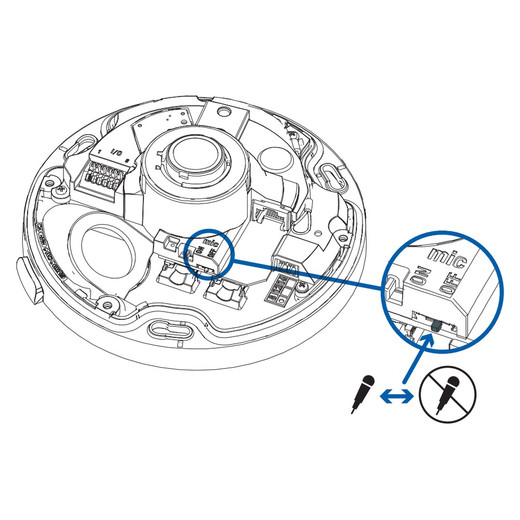 Pelco IMF-INSTKT Surface Mount Fisheye Install Kit