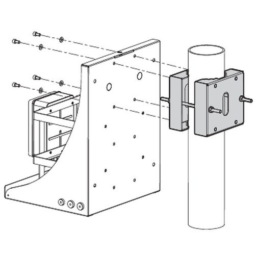 Pelco WBJA Wall Bracket Ball Joint NDAA Compliant