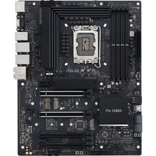 ASUS PROWSW680-ACEIPMI Pro WS W680-ACE IPMI Intel W680 LGA 1700 ATX workstation motherboard, dual PCIe 5.0x16 slot, DDR5, ECC memory and XMP support, dual Intel 2.5 Gb Lan, 3xPCIe 4.0 M.2 slots, USB 3.2 Gen 2x2 front panel connector, SlimSA