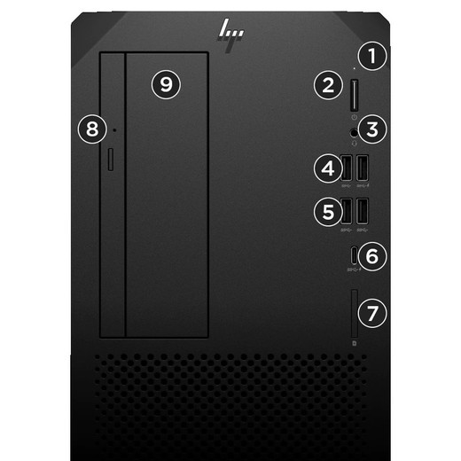 HP Inc 81L57UC#ABA HP Z2 SFF G9 I312100 32GB/512 PC