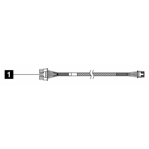 Lenovo 4X97A88016 Chi-char H100 PWR Cable Option