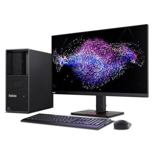 Lenovo 30GS008AUS ThinkStation P3 Tower, Intel Core i913900 vPro Ecores up to 4.20GHz, 36MB, Windows 11 Pro 64, 32.0GB, 1x1TB SSD M.2 2280 PCIe Gen4 Performance TLC Opal, NVIDIA RTX 4000 Ada 20GB, Intel AX211vPro, BT 5.1 or above, 3YR Premi