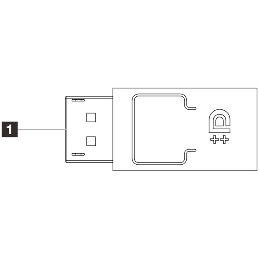 Lenovo 4X97A12100 ST50 DP to HDMI Dongle KIT