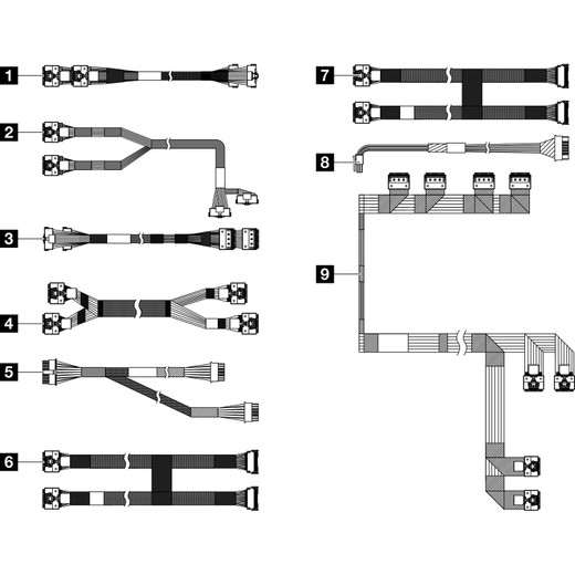 Lenovo 4X97A86435 SR655 V3 32 NVME CA KIT