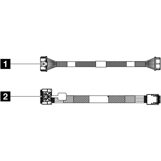 Lenovo 4X97A93744 SR630 V3 M.2 Sata/nvme CFF CBL