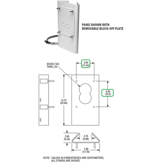 Pelco WCS1-4 Single-Output Camera Power Supply 4A (view 4)