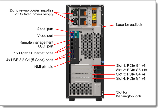 Lenovo 7DCE100HNA Thinksystem ST250 V3 6353P 16GB