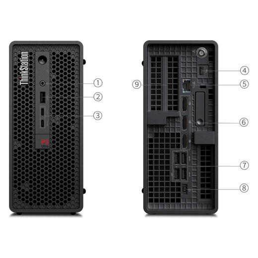 Lenovo 30J5008EUS Thinkstation P3 Ultra SFF G2 Intel Core Ultra 9 285 Vpro (e-cores UP to 4.60GHZ