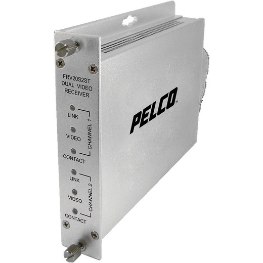 Pelco FRV20M2ST 2-Channel Fiber Video Receiver