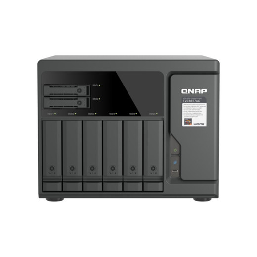 QNAP AMD Ryzen PRO 7645 6-CORE/12 Thread - TVS-H877AX-R5-16G-US