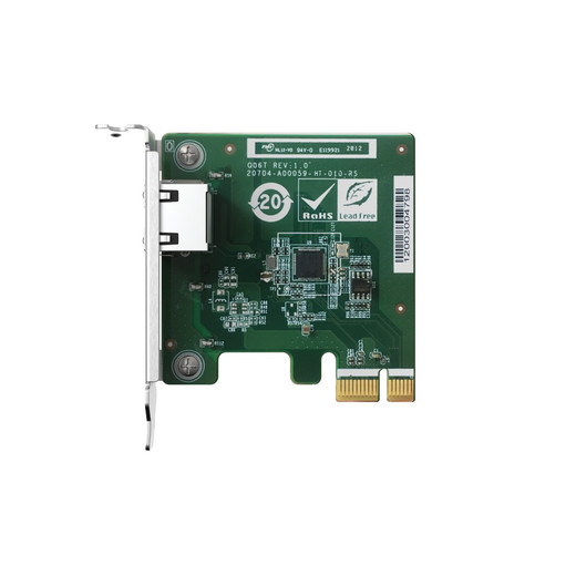 QNAP Single Port 2.5GBE 4-SPEED Network Card - QXG-2G1T-I225
