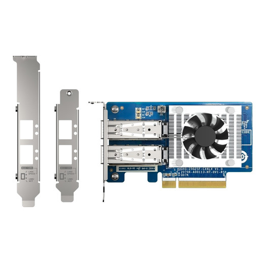 QNAP Dual-port SFP28 25GBE Network Expansion - QXG-25G2SF-CX6