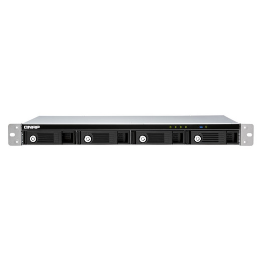 QNAP 4-BAY 1U 12 Short-depth Rackmount 3.5 - TR-004U-US