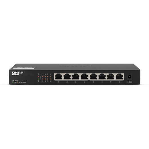 Qnap Desktop QSW-1108-8T Unmanaged Switch 8 - QSW-1108-8T-US
