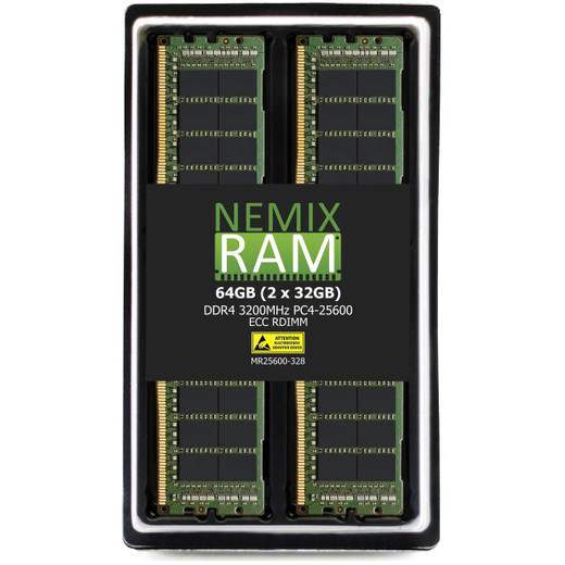 QNAP 64GB DDR4 Ecc Ram 2133MHZ R-Dimm - RAM-64GDR4-RD-2133