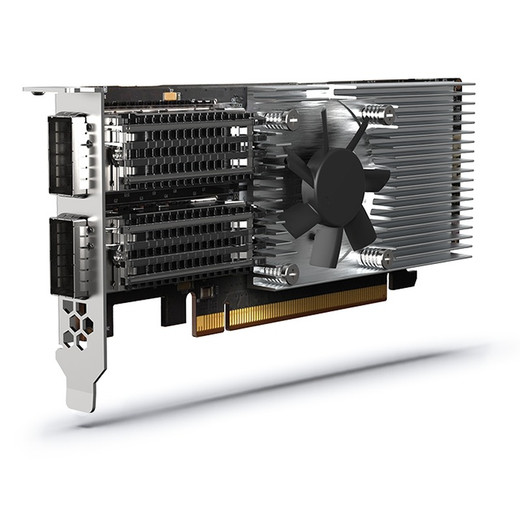 QNAP Dual-port QSFP28 100GBE Network - QXG-100G2SF-E810