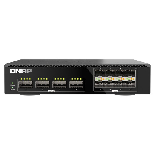 QNAP Half-rackmount Switch QSW-M7308R-4X-US Layer 2 12 Port