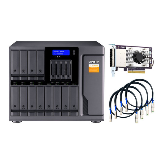 QNAP 16-BAY Desktop SATA Jbod Expansion Unit - TL-D1600S-US