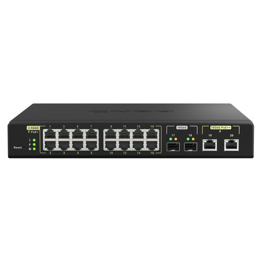 QNAP QSW-M408S 6-PORT Layer 2 Managed Switch. - QSW-M2106-4S-US