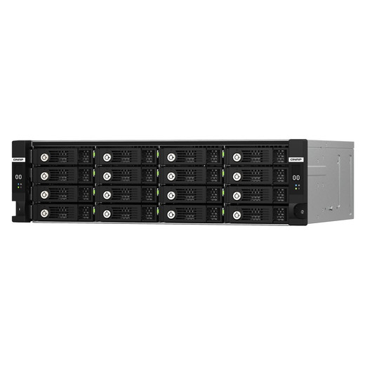 QNAP 16-BAY 3U Rackmount SAS 12GBPS Jbod Dual - TL-R1620SDC-US
