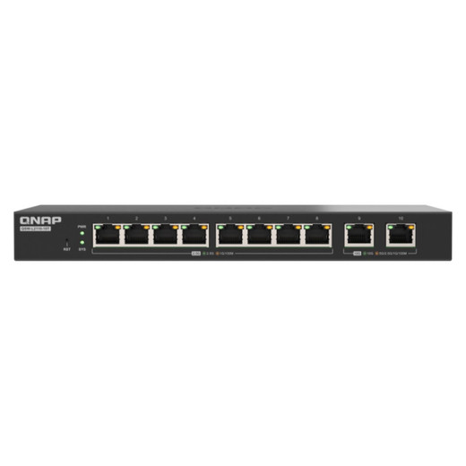 QNAP QSW-L2110-10T-US Lite Management Switch 8 Ports 2.5GBE RJ45