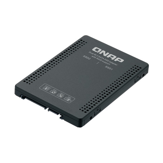 QNAP 2.5 SATA TO Dual M.2 2280 SATA Drive AD - QDA-A2MAR
