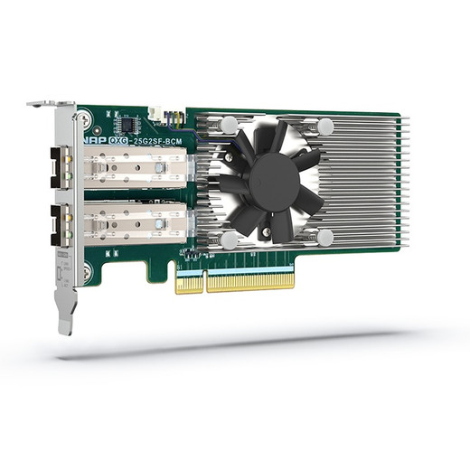 QNAP Dual Port PER 25GBE Network Adapter; 2 X - QXG-25G2SF-BCM